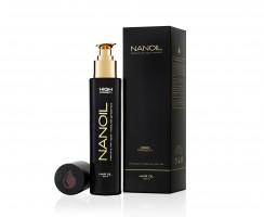 Nanoil vlasový olej – Zameriava sa na každý typ pórovitosti vlasov